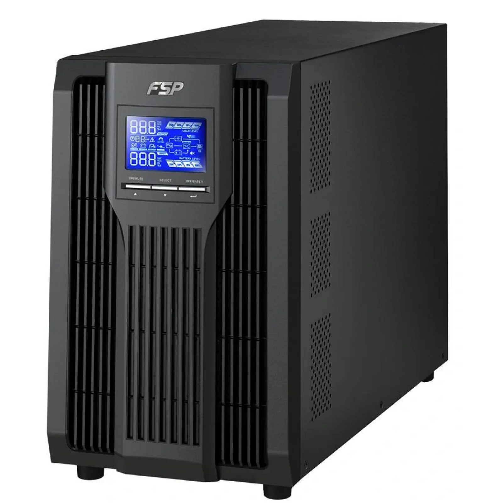 Джерело безперебійного живлення FSP Champ 3K, 3000VA/2700W, LCD, USB, 4xSchuko, PPF24A1800 UA