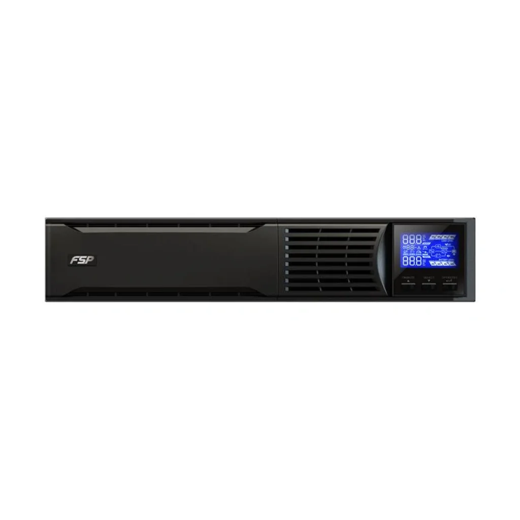 Джерело безперебійного живлення FSP Champ 3K RM, 3000VA/2700W, RT2U, LCD, USB, 6xС13, PPF27A1105 UA