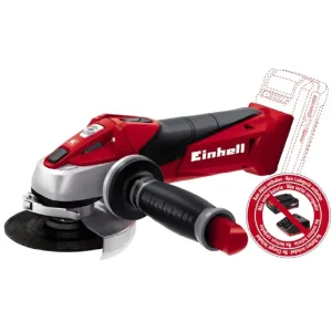 Шліфмашина кутова акумуляторна Einhell TE-AG 18/115LI-Solo 115мм 18В 8500об/хв РХС 1.21кг без АКБ та ЗП (4431110) UA