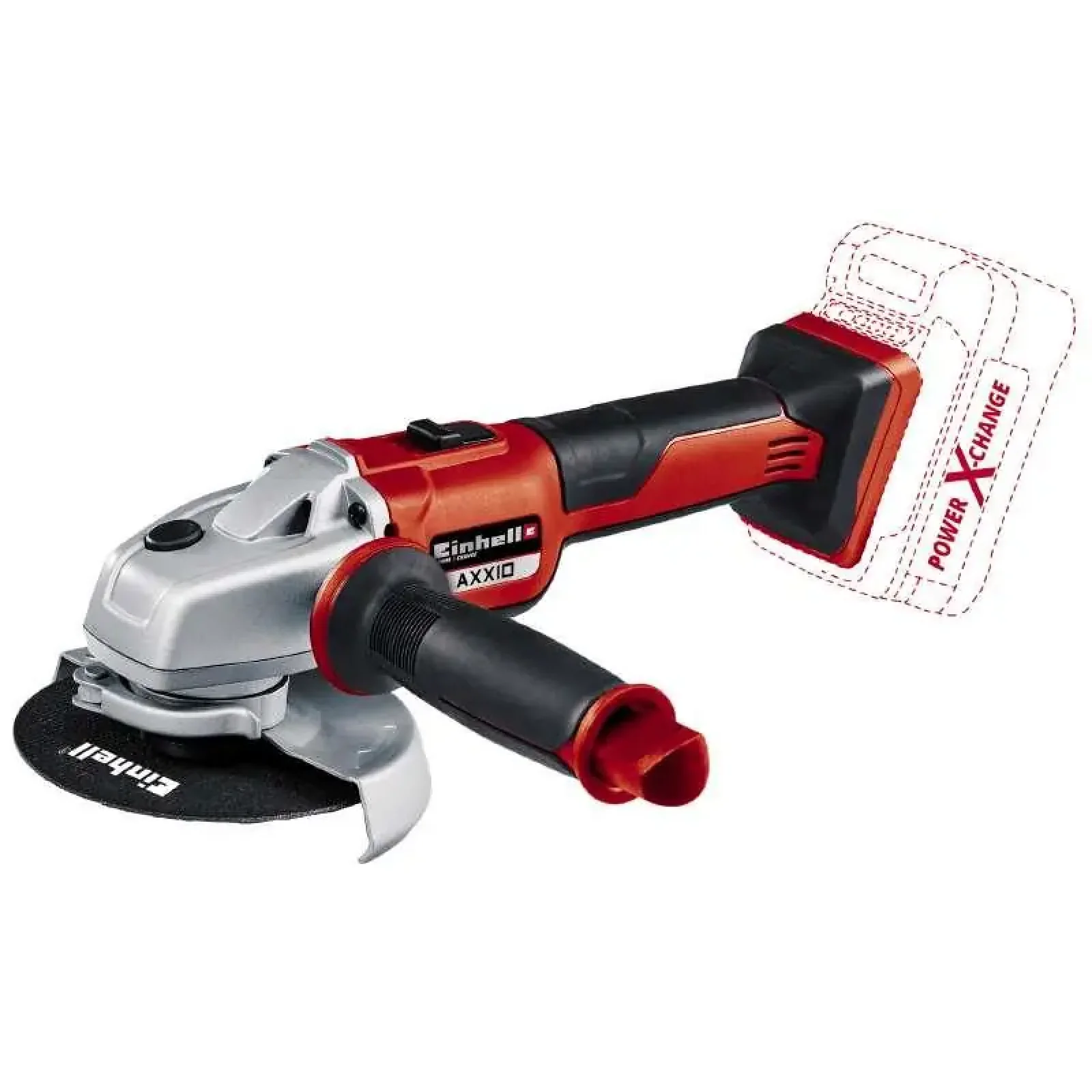 Шліфмашина кутова акумуляторна Einhell Professional AXXIO 125мм 8500об/хв PXC 2кг без АКБ та ЗП (4431140) UA