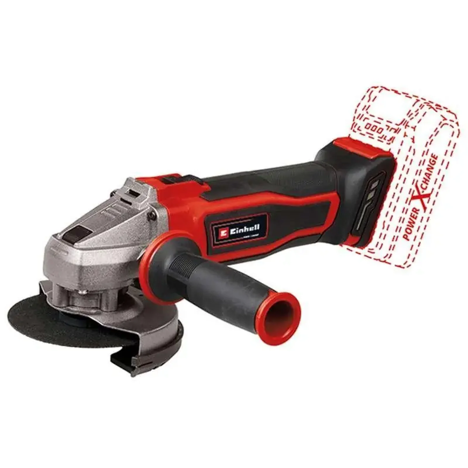 Шліфмашина кутова акумуляторна Einhell TE-AG 18/115 QLI - Solo115мм 18В 8500об/хв РХС 1.7кг без АКБ та ЗП (4431165) UA