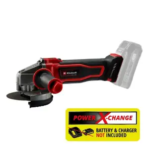 Шліфмашина кутова акумуляторна Einhell TE-AG 18/125-2 Li - Solo 18В 125мм 8500об/хв 1.69кг без АКБ та ЗП (4431168) UA