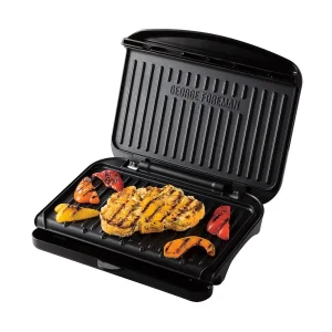 Гриль George Foreman прижимний Fit Grill Medium 1630Вт, темп. режимів-1, пластик, чорний (25810-56) UA