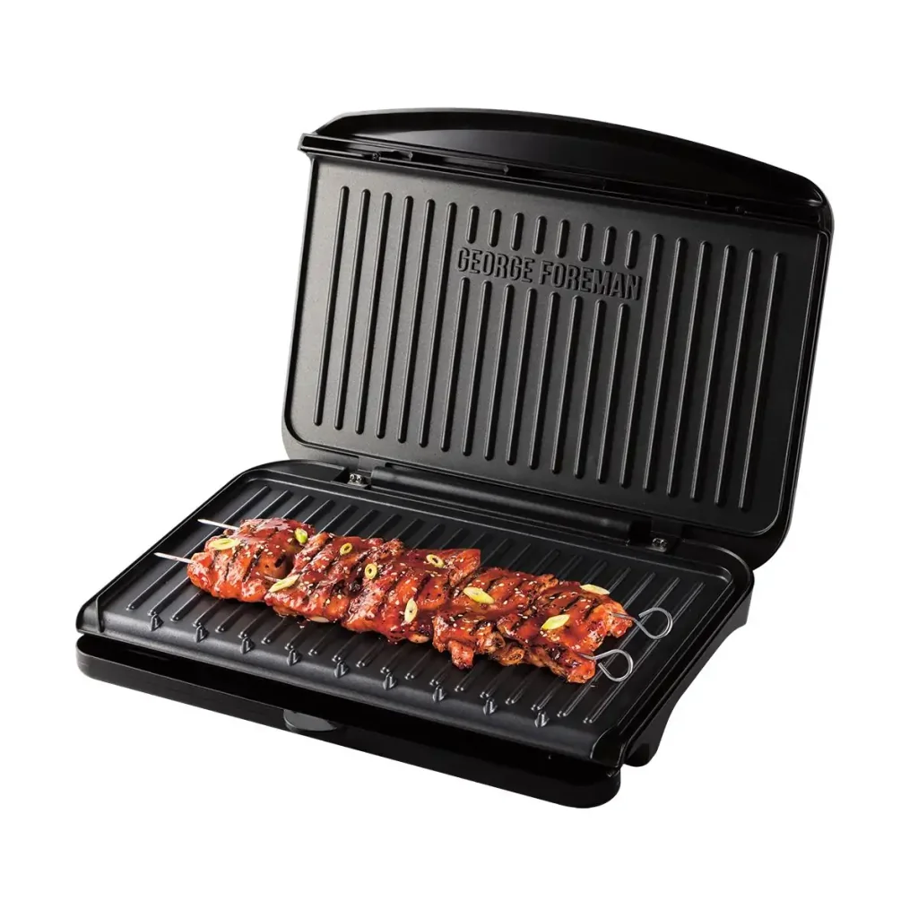 Гриль George Foreman прижимний Fit Grill Large 2400Вт, темп. режимів-1, пластик, чорний (25820-56) UA
