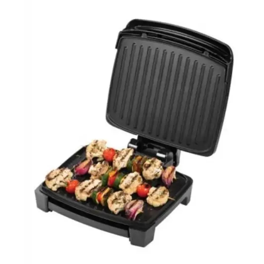 Гриль George Foreman прижимний Immersa Medium, 1300Вт, темп. режимів-1, з`ємні пластини, метал, пластик, чорний (28310-56) UA