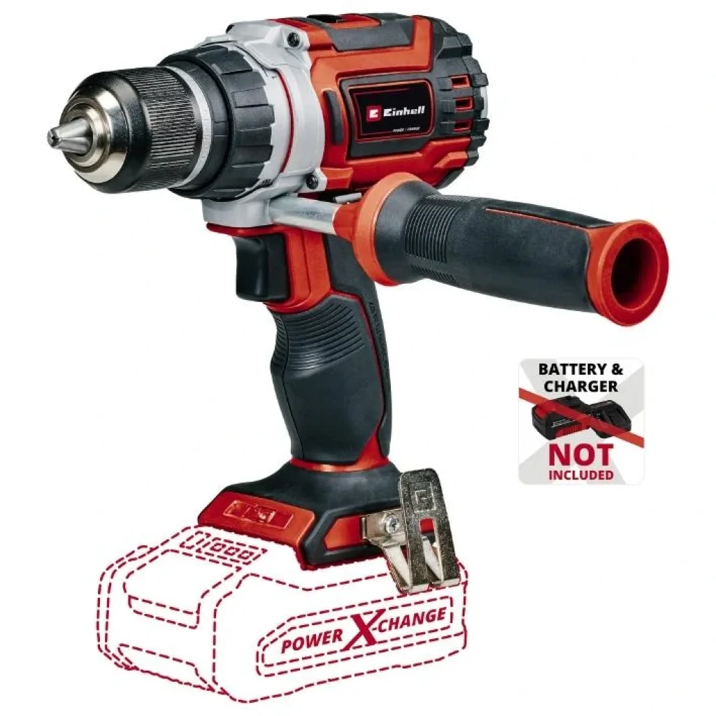 Шуруповерт-дриль Einhell TP-CD 18/60 Li BL - Solo акум., PXC, 18В, безщіт., 60 Нм, 1.37 кг (без АКБ і ЗП), 4514210 UA