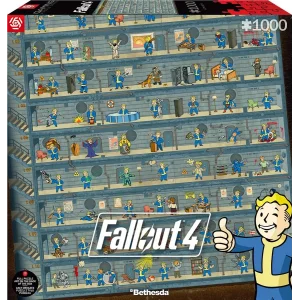 Пазл GoodLoot Fallout 4 Perk Poster Puzzles 1000 ел. (5908305247937) UA