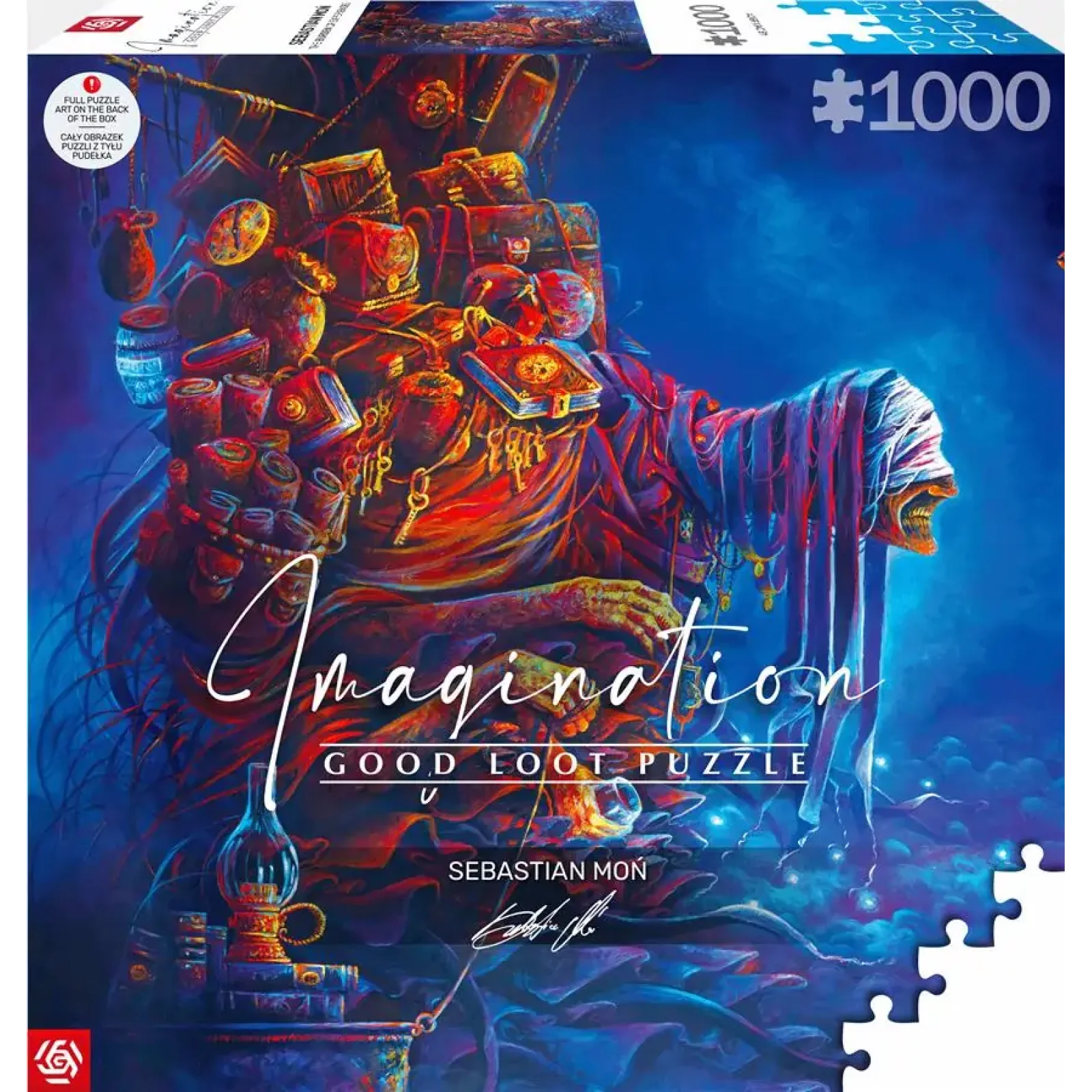 Пазл GoodLoot Imagination: Sebastian Mon The burden of experiences 1000 ел. (5908305249344) UA