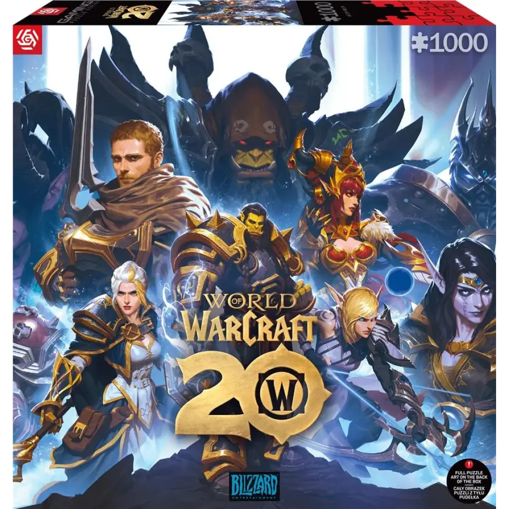 Пазл GoodLoot World of Warcraft 20th Anniversary 1000 ел. (5908305249627) UA