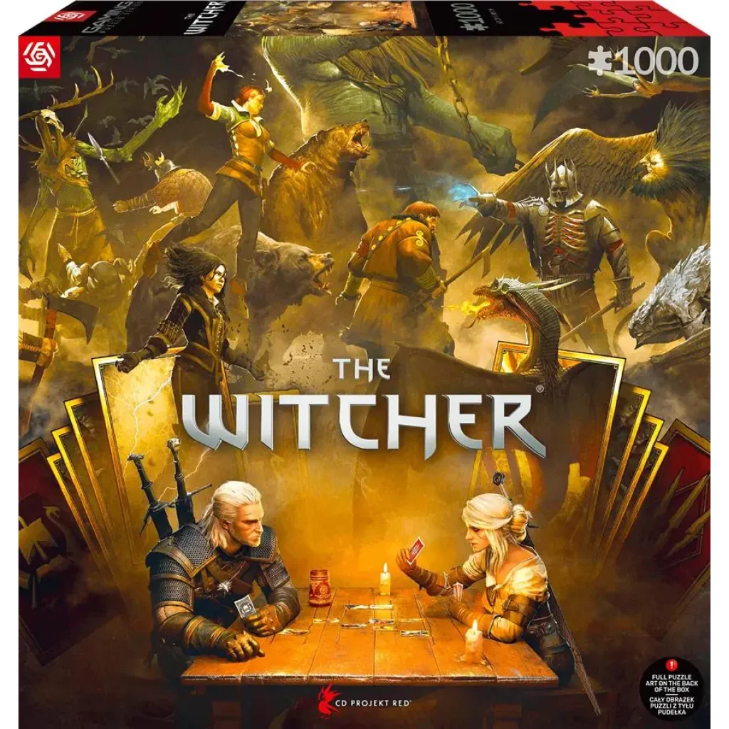 Пазл GoodLoot The Witcher Playing Gwent 1000 ел. (5908305249634) UA