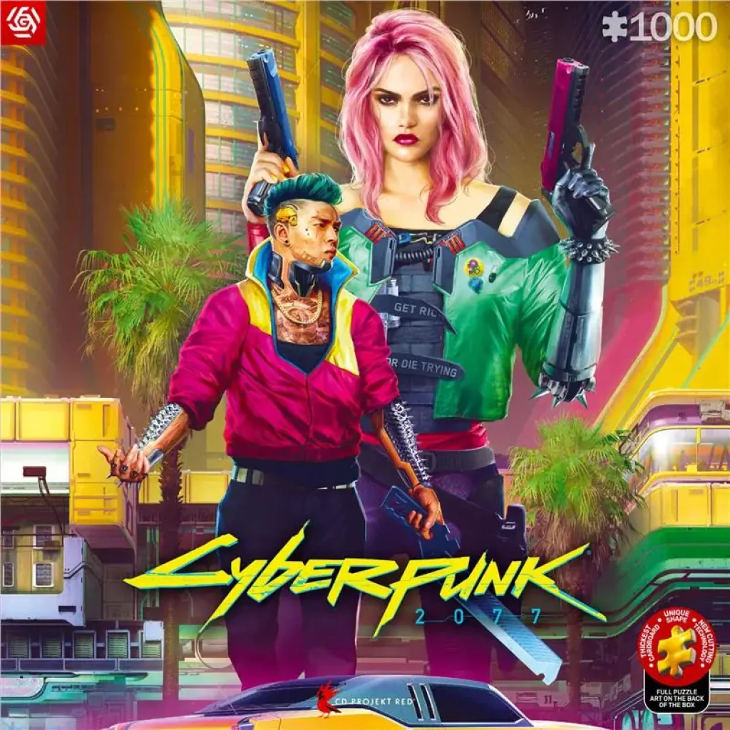 Пазл GoodLoot Cyberpunk 2077 Kitsch Style 1000 ел. (5908305249696) UA