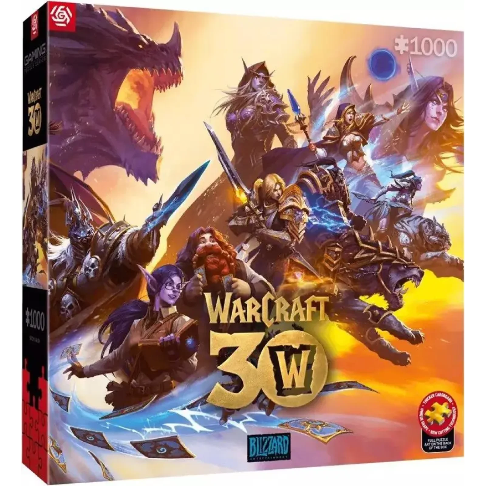 Пазл GoodLoot Warcraft 30th Anniversary 1000 ел. (5908305249931) UA
