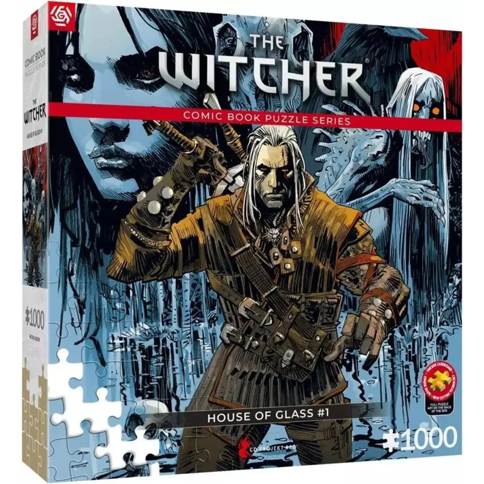 Пазл GoodLoot The Witcher House of Glass 1000 ел. (5908305250128) UA