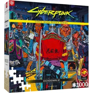 Пазл GoodLoot Cyberpunk 2077 Kickdown 1000 од. (5908305251033) UA