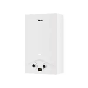 Газова колонка Zanussi GWH 10 Rivo, 10 л/хв., 20 кВт, розпалювання від батарейок, GWH10RIVO UA