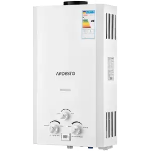Газовая колонка Ardesto X1, 10 л/мин., 20 кВт, розжиг от батареек, дисплей, белый, TFGBH-10B-X1-WHITE UA