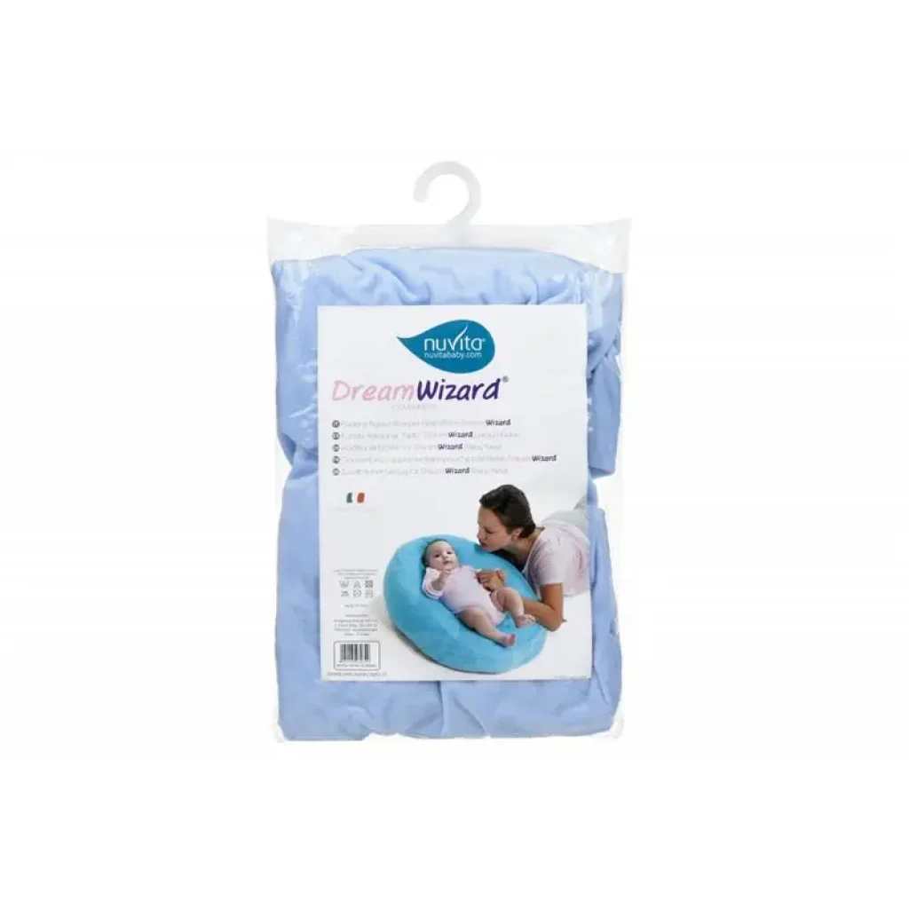 Чохол для подушки Nuvita Dreamwizard блакитний (NV7104BLUE) UA