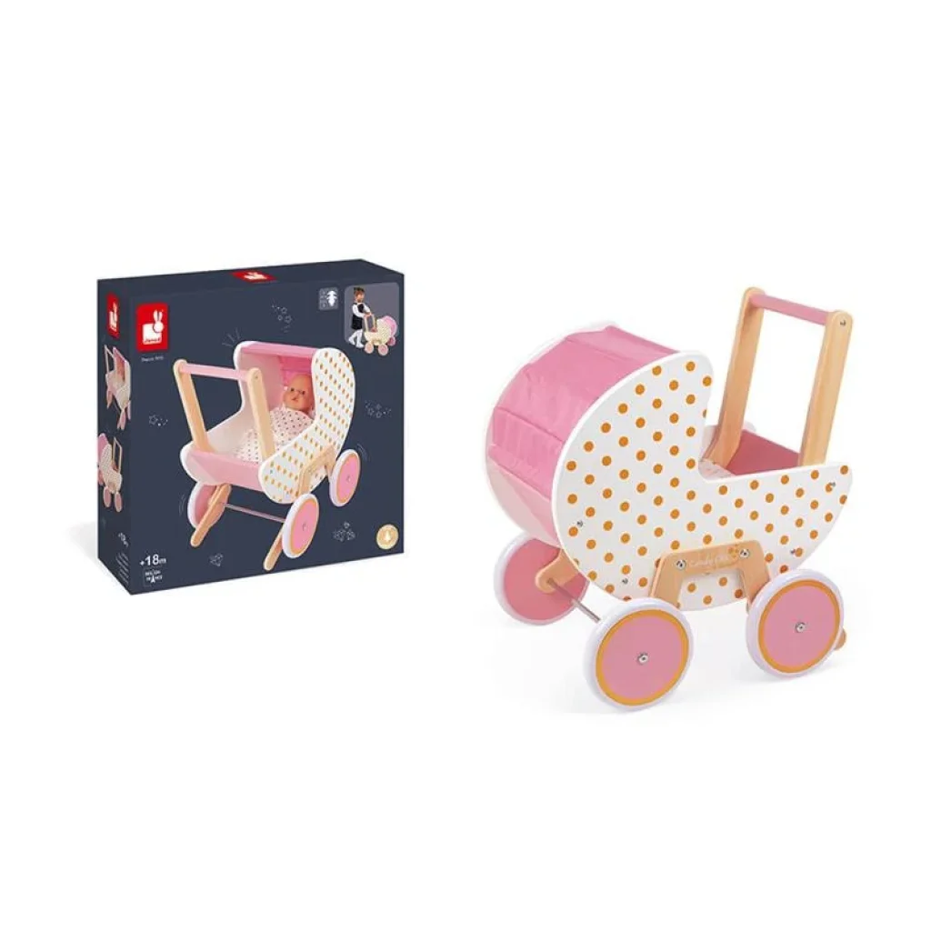 Візок Janod Candy Chic для ляльок, J05886 UA