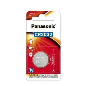 Батарейка Panasonic літієва CR2032 блістер, 1 шт. (CR-2032PT/1B) UA
