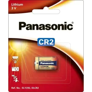 Батарейка Panasonic літієва CR2 блістер, 1 шт. (CR-2W/1BE) UA