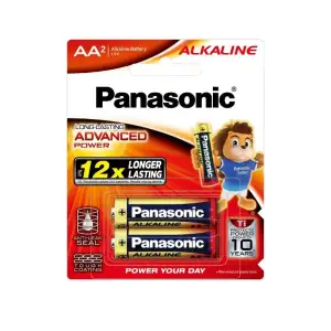 Батарейка Panasonic Alkaline Power лужна AA блістер, 2 шт. (LR6T/2B) UA