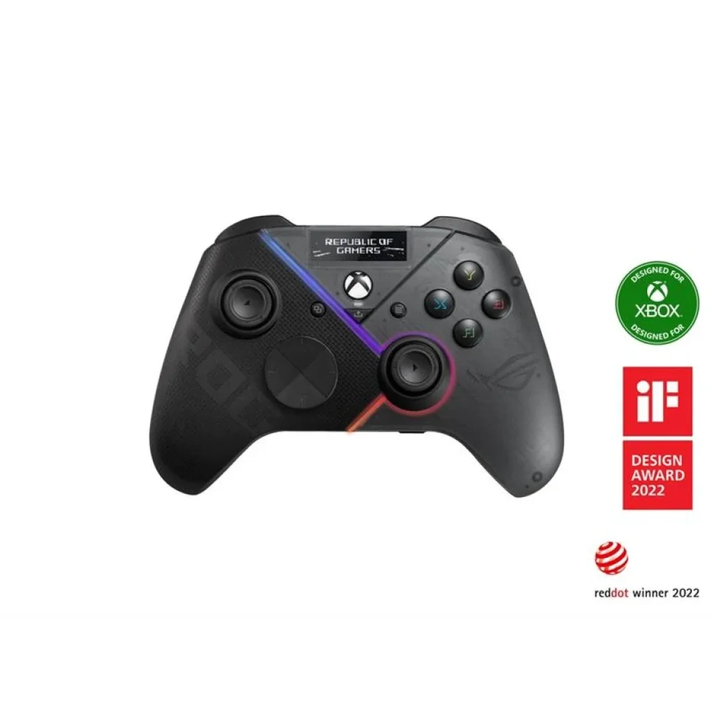 Геймпад Asus ROG Raikiri Pro бездротовий, чорний, 90GC00W0-BGP000 UA