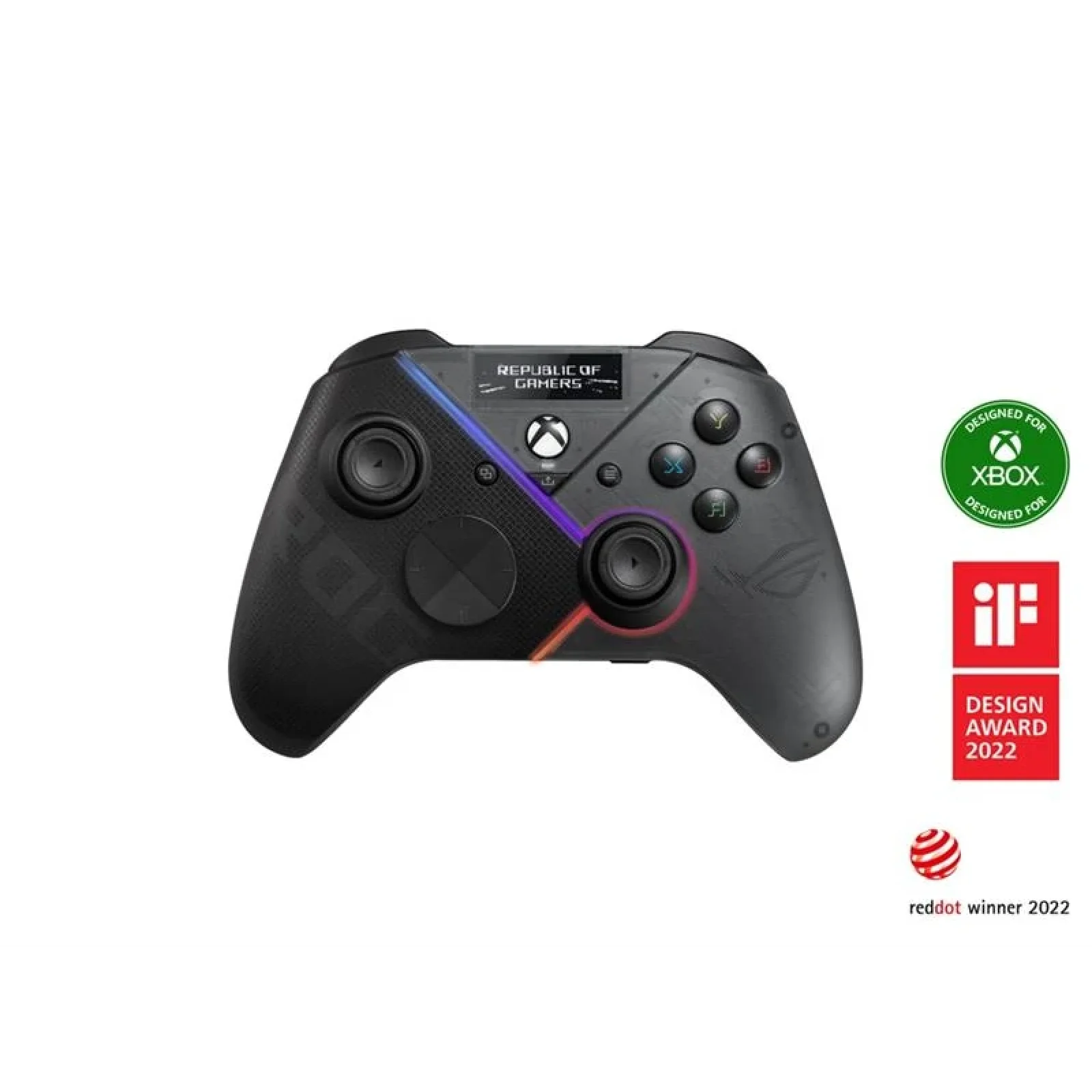 Геймпад Asus ROG Raikiri Pro бездротовий, чорний, 90GC00W0-BGP000 UA