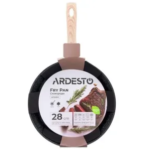 Сковорода глибока Ardesto Midori, 28см, алюміній, чорний (AR1928MI) UA