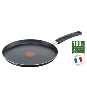 Сковорода для млинців Tefal Simply Clean, 25см, алюміній, бакеліт, чорний (B5671053) UA
