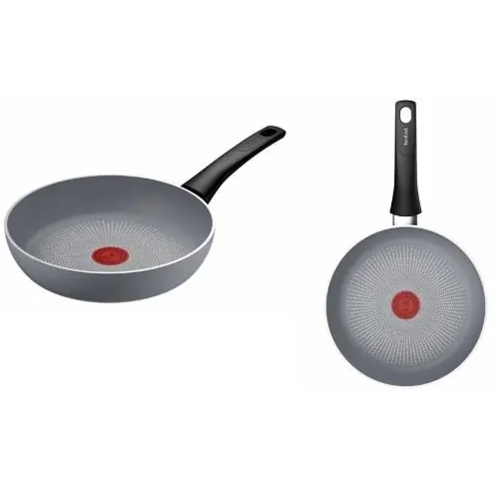 Сковорода Tefal Halo, 28см, алюміній, бакеліт, сірий (C3120653) UA