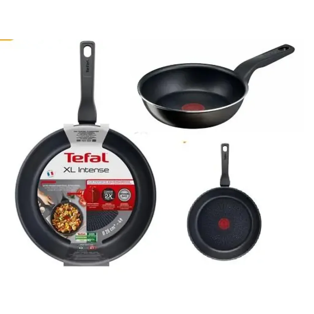 Сковорода Tefal XL Intense,20см, алюміній, бакеліт, чорний (C3840233) UA