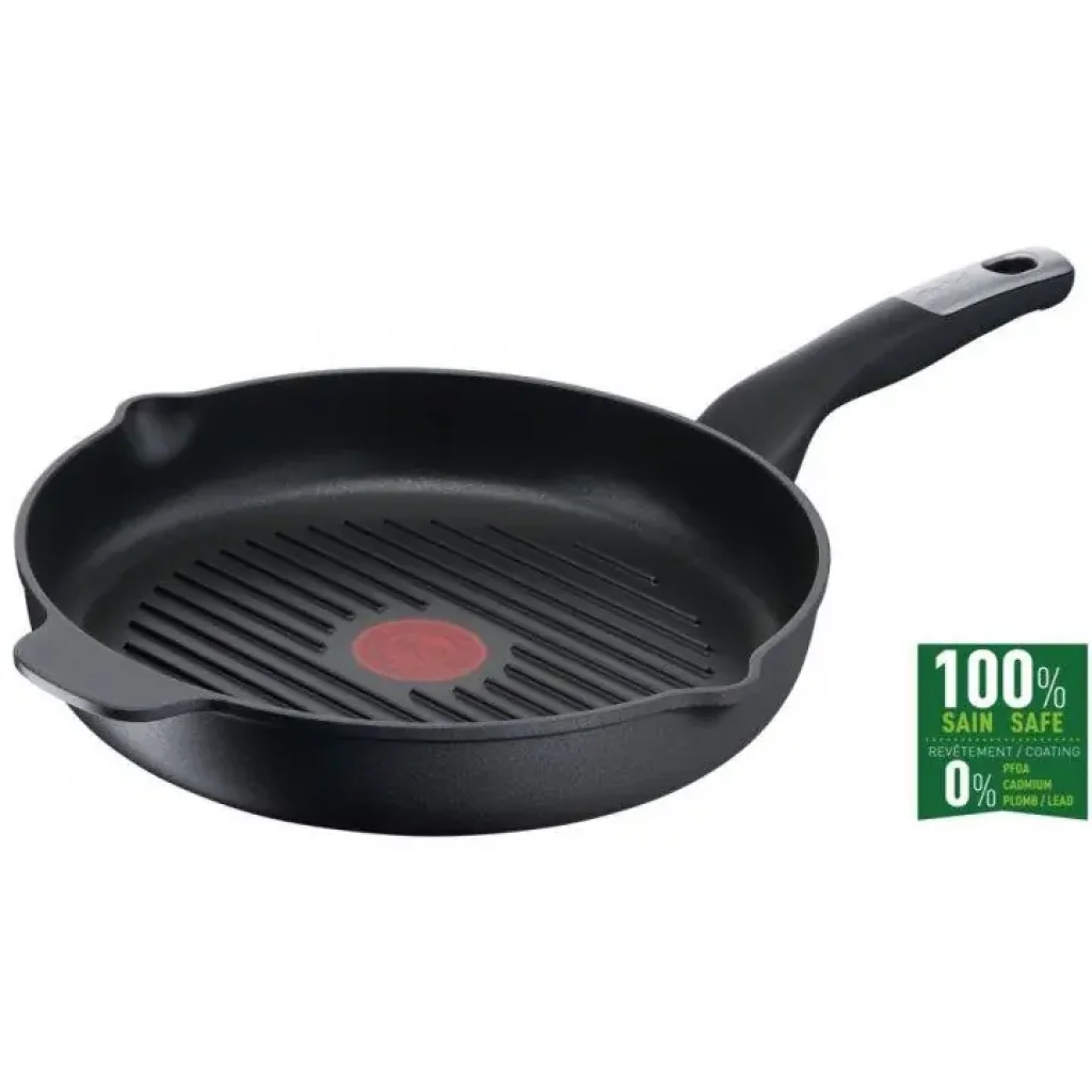 Сковорода гриль Tefal Unlimited, 26см, алюміній, чорний (E2294074) UA