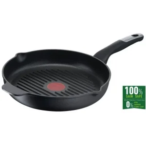 Сковорода гриль Tefal Unlimited, 26см, алюміній, чорний (E2294074) UA