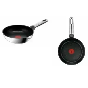 Сковорода Tefal Emotion+, 18см, нержавіюча сталь, бакеліт, чорний (E3270144) UA
