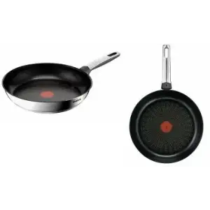 Сковорода Tefal Emotion+, 28см, нержавіюча сталь, бакеліт, чорний (E3270644) UA