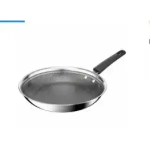 Сковорода Tefal Emotion+ Power, 24см, нержавіюча сталь, серцевина-алюміній, хромована сталь, бакеліт (E3410455) UA