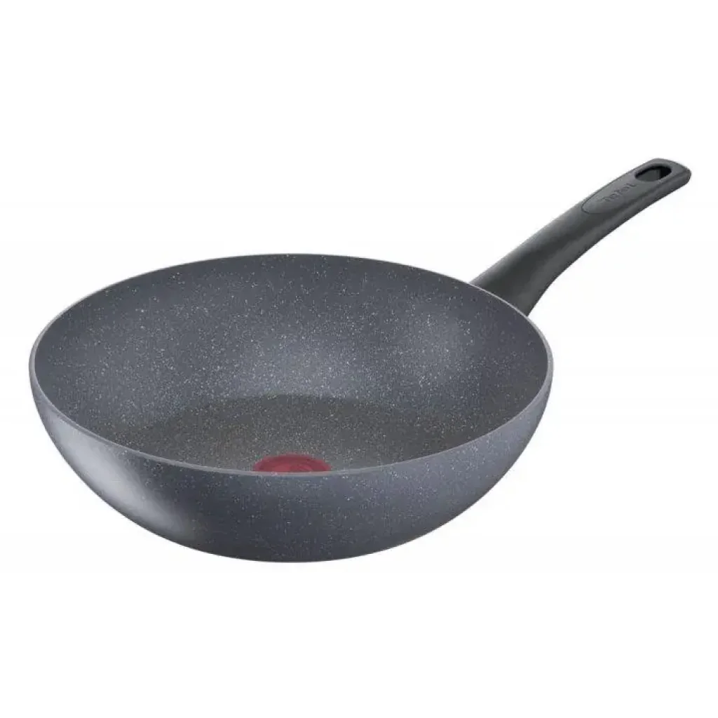 Сковорода ВОК Tefal Healthy Chef, 28см, алюміній, сірий (G1501972) UA