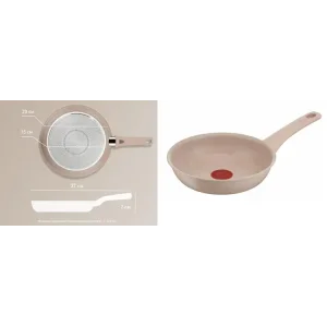 Сковорода Tefal Deligh, 20см, алюміній, бакеліт, бежевий (G2930202) UA