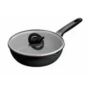 Мультисковорода Tefal Expertise, з кришкою, 24см, алюміній, бакеліт, скло, чорний (G3218402) UA