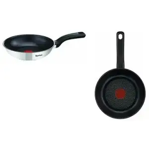 Сковорода Tefal Comfort Max, 20см, нержавіюча сталь, бакеліт, чорний (G7260244) UA