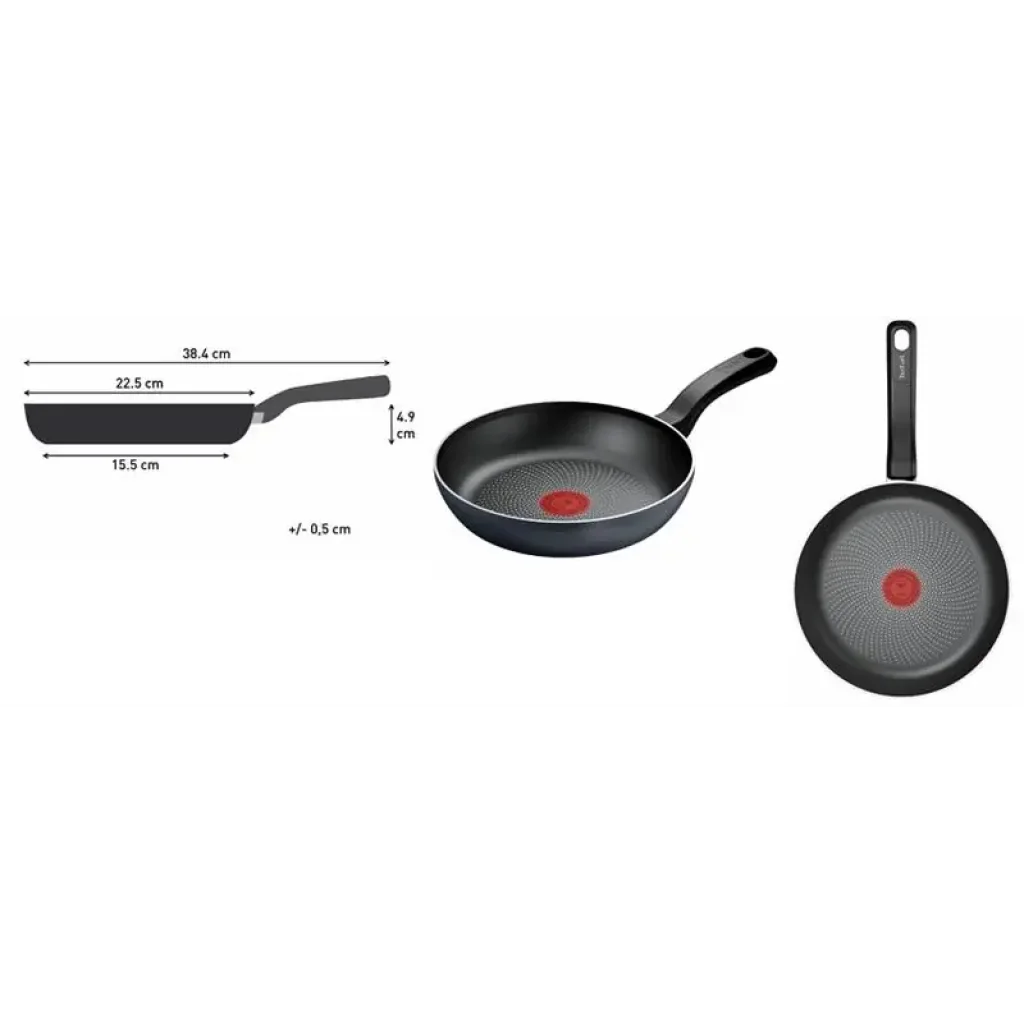 Сковорода Tefal So' Light, 22см, алюміній, бакеліт чорний (H0560342) UA