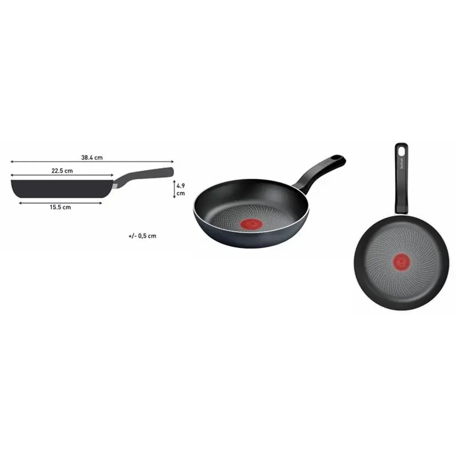 Сковорода Tefal So' Light, 22см, алюміній, бакеліт чорний (H0560342) UA