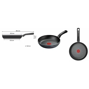 Сковорода Tefal So' Light, 22см, алюміній, бакеліт чорний (H0560342) UA