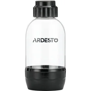 Пляшка для сифону Ardesto 0,6л, пластик, прозорий (SMW-B05) UA