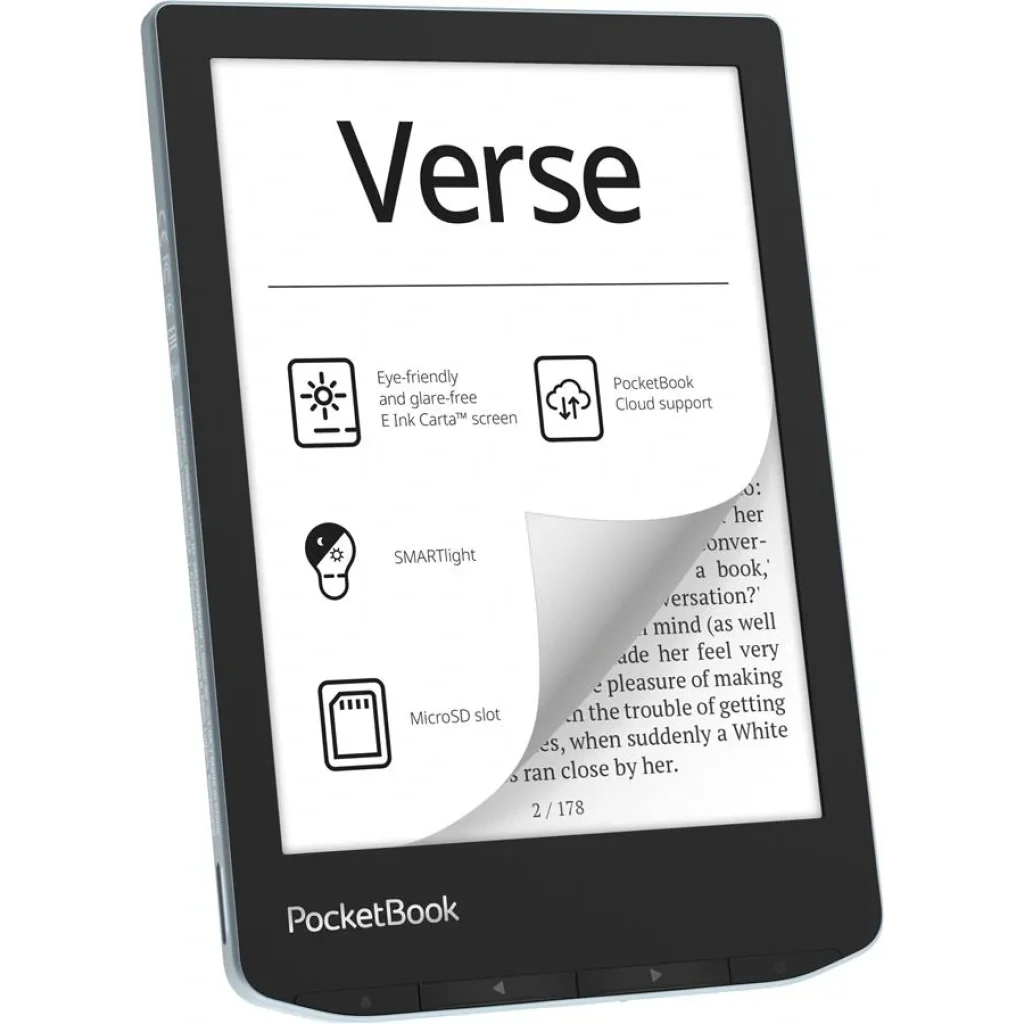 Електронна книга PocketBook 629 Verse, Bright Blue, PB629-2-CIS UA