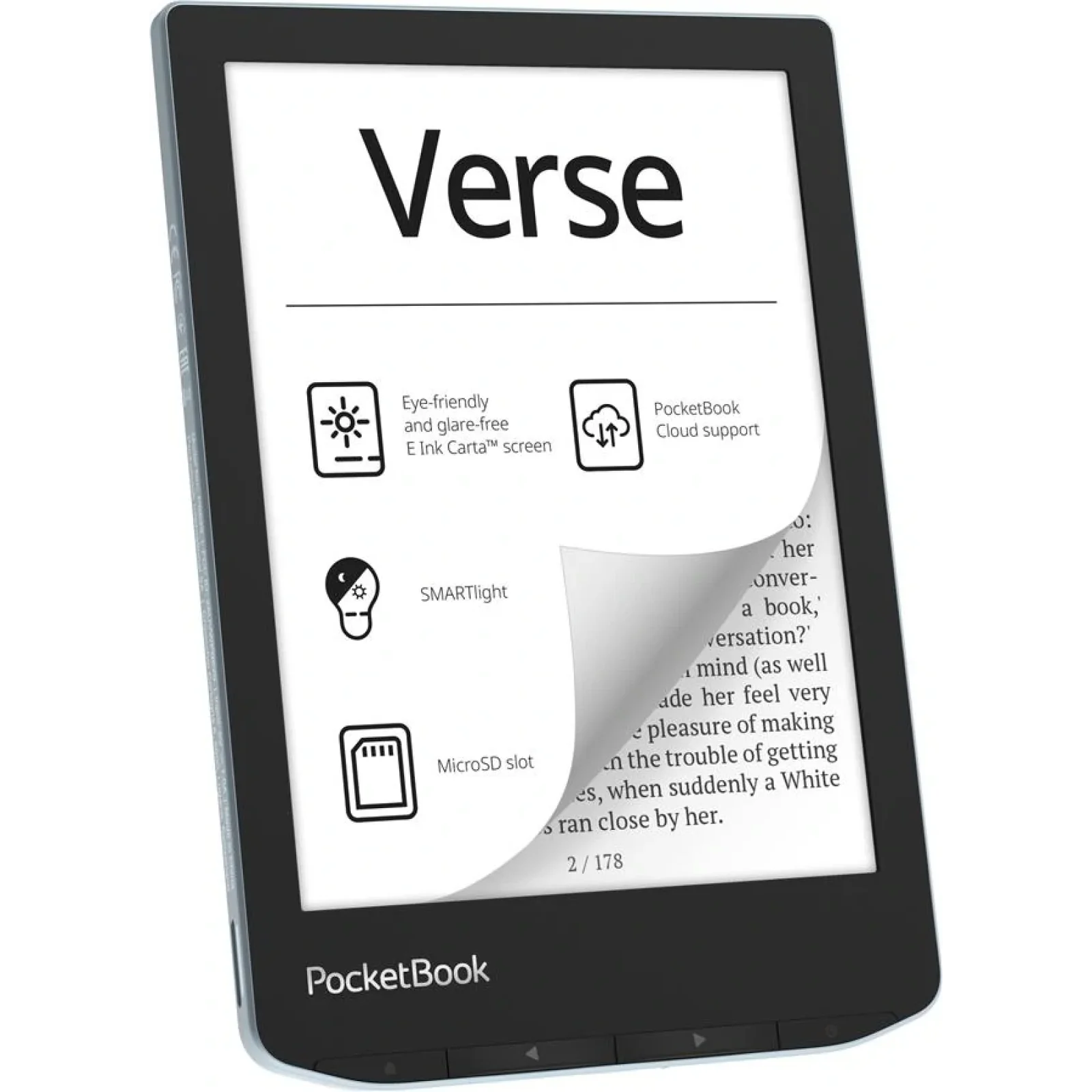 Електронна книга PocketBook 629 Verse, Bright Blue, PB629-2-CIS UA