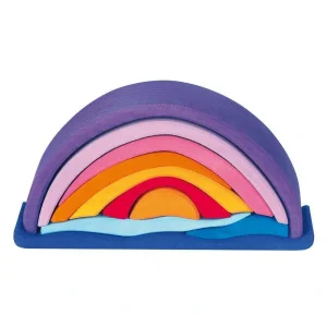 Конструктор nic дерев'яний Схід Бузковий NIC523325 UA