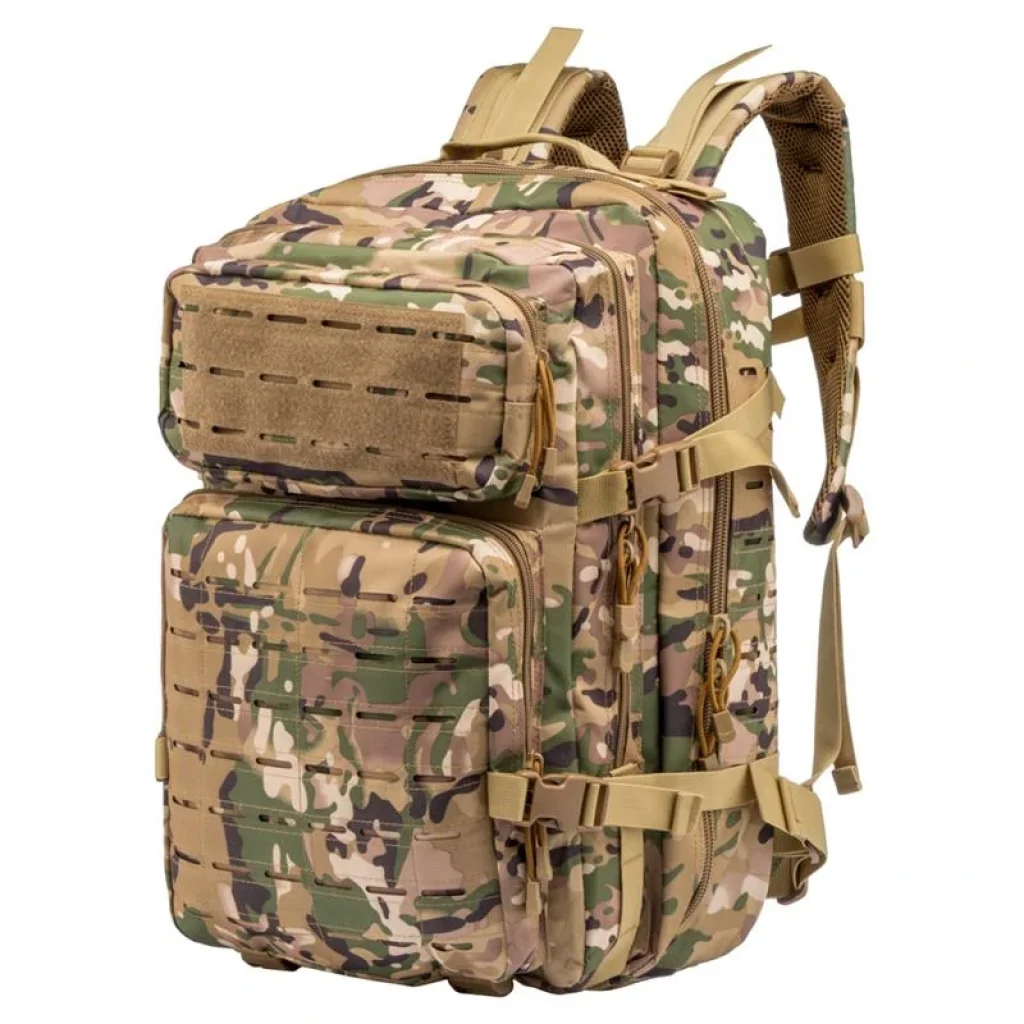 Рюкзак тактичний 2Е 45L Laser Cut камуфляж 2E-MILTACBKP-45L-MC UA