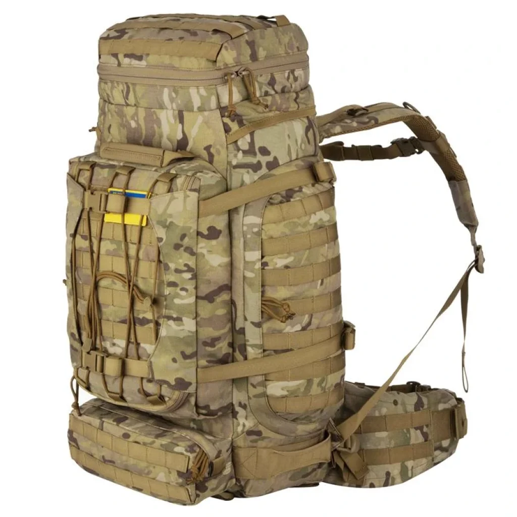 Рюкзак тактический 2Е 90L LargeCap Molle камуфляж 2E-TACTLARGBKP-90L-CP UA
