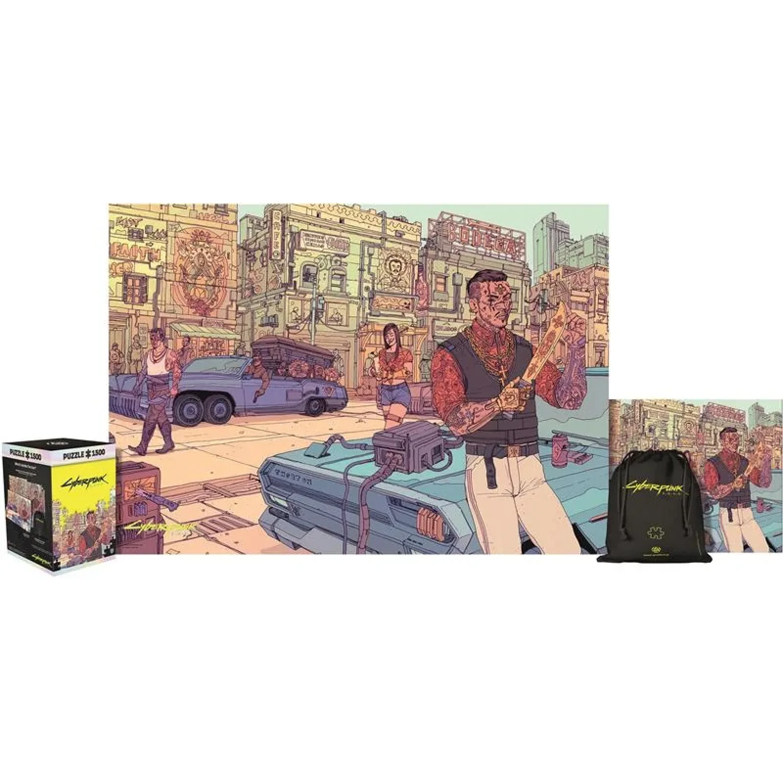 Пазл GoodLoot Cyberpunk 2077: Valentinos 1500 ел., 5908305231141 UA